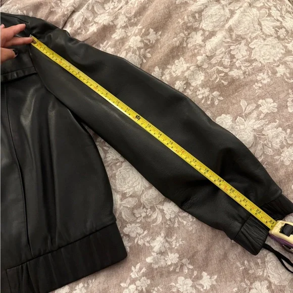 Genuine Leather Moto Jacket Womens XL Ana - Picture 5 of 7